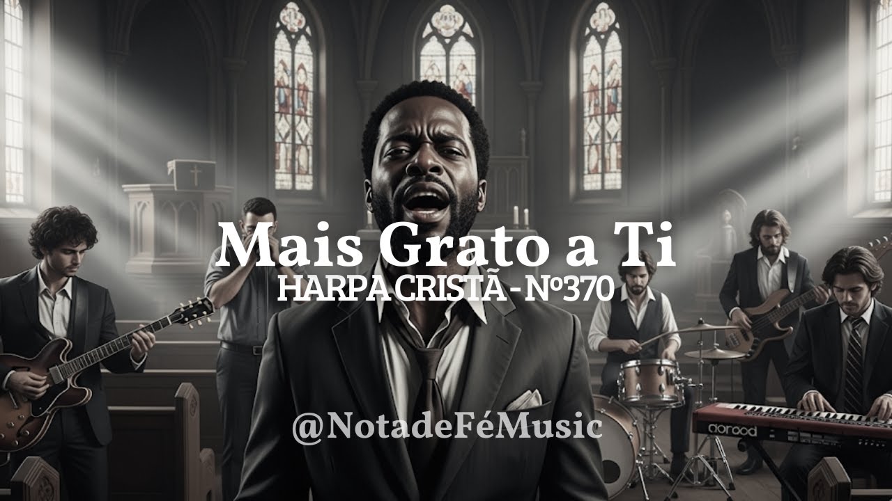 MAIS GRATO A TI (BLUES GOSPEL) – Harpa Cristã (Instrumental + Letra ...