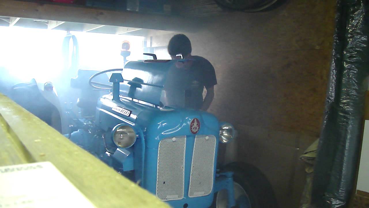 fordson dexta cold start