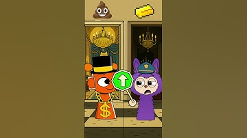 POV Oren and Labubu want to get into the rich room but... |Rich or Poor| Incredibox Sprunki @sprunki