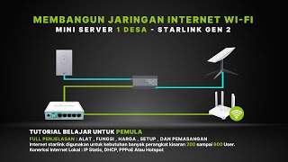 Membangun Jaringan Internet Sekampung dengan Starlink! Begini Caranya! screenshot 3