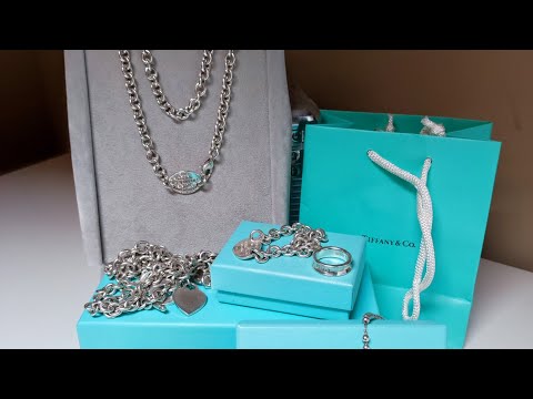 Моя коллекция серебряных украшений Tiffany & Co с Vestiaire Collective и Vinted. ❤️😍👍