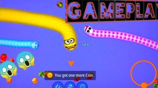 2 Part ll WormsZone io. Gameplay.ll Longest worm 😤😤 screenshot 3