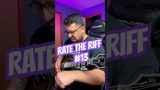 RATE THE RIFF 13 #shorts #metal #guitar
