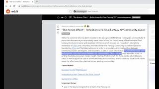 FFXIV controlled and abused by a gang - FFXIV subreddit discord owner and the balance discord owner