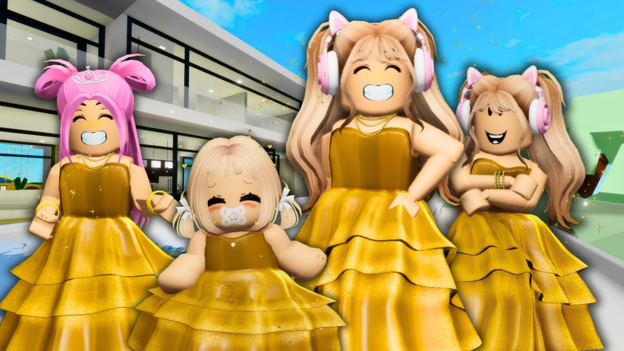 COMECEI MINHA PRÓPRIA FAMÍLIA MILIONÁRIA em BROOKHAVEN