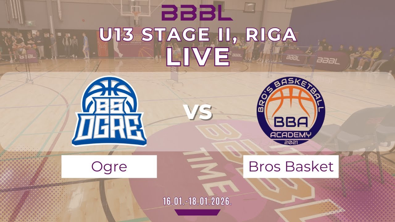 Bros Academy 2013 vs BS Ogre-2 2013 | BBBL U13 | Stage II