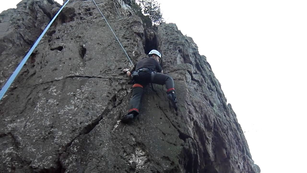 Client Climbing at Crowders Mountain, NC YouTube