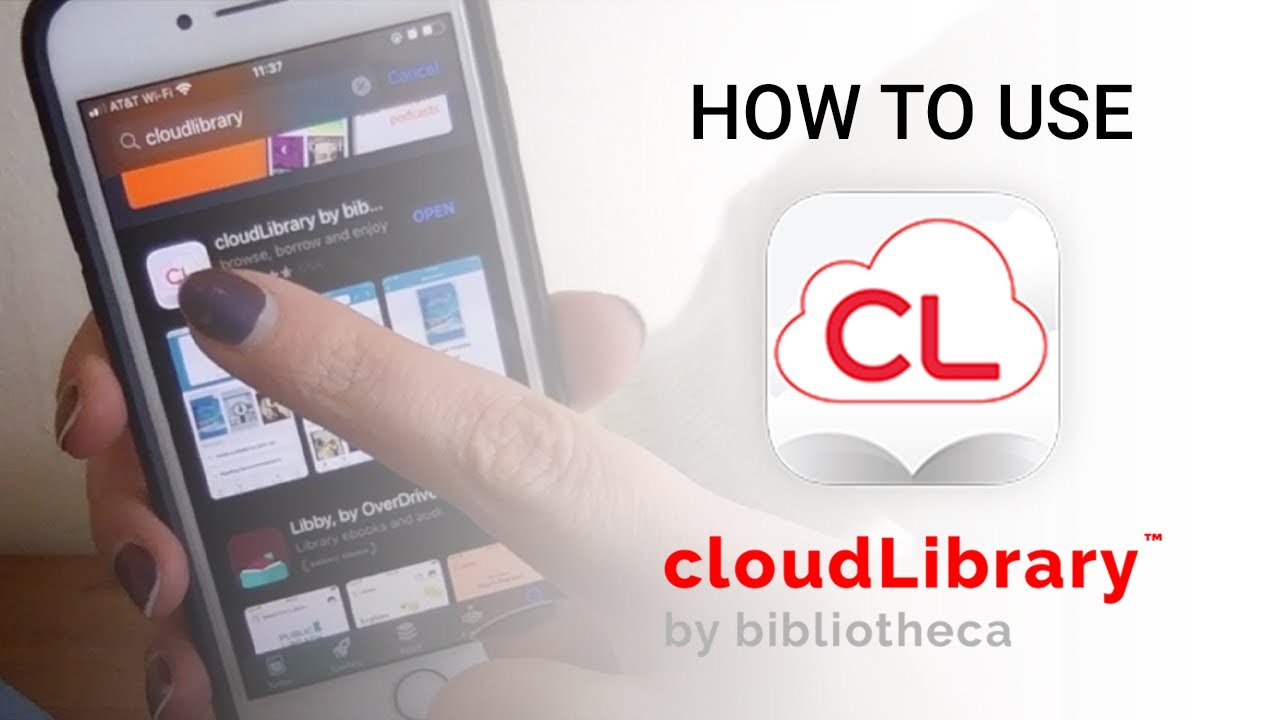 Tutorial How To Use CloudLibrary YouTube Tutorial How To Use CloudLibrary YouTube