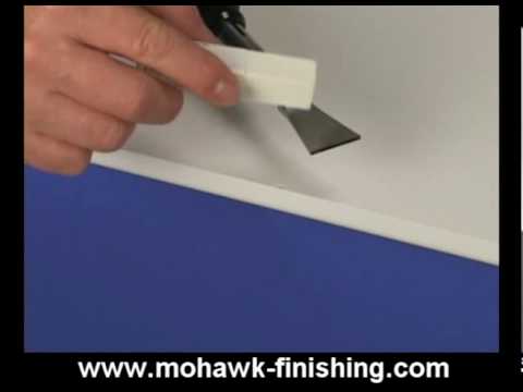 24b How To Repair Laminate Chips In Vinyl Foil Parts By Mohawk