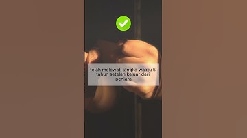 Apakah Mantan Napi bisa jadi Caleg ?