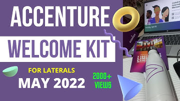 Accenture Welcome Kit 2025 | Unboxing of Welcome kit for New Joiner