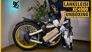 Lankeleisi Xc4000 Electric Fat Bike Unboxing And Assemble: A Step-By-Step Guide