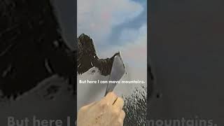 Bob Ross teaches you how to add a rugged old mountain into your painting  #paintlikebobross #art