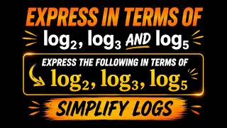 Students Hate Logarithms Until They Learn This Trick#AreaDonTutorials #MathsTricks