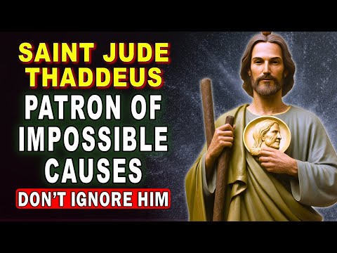 ✝️PRAY THIS and Receive a MIRACLE in 24 HOURS 🙏 Saint Jude Thaddeus
