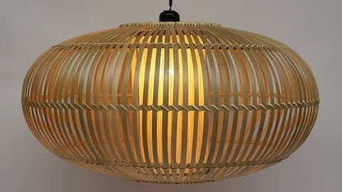 ♛ HỌC DỰNG HÌNH 3DSMAX NÂNG CAO | Bài 14: Vẽ đèn lồng mây tre trong 3Ds Max