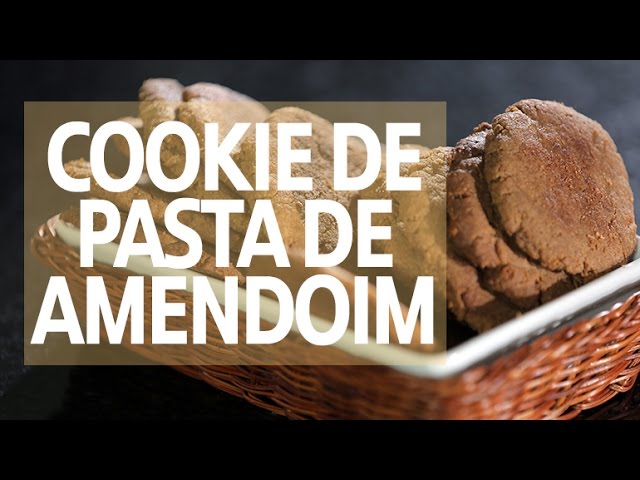 RECEITA - COOKIES DE PASTA DE AMENDOIM - COMER, TREINAR E AMAR