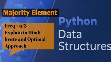 Find Majority Elements in Array (n/3 Frequency) | Python Interview Question Explained Step-by-Step