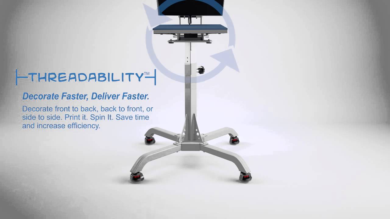 The Hotronix® Heat Press Caddie™ - Portable, Adjustable, Threadable