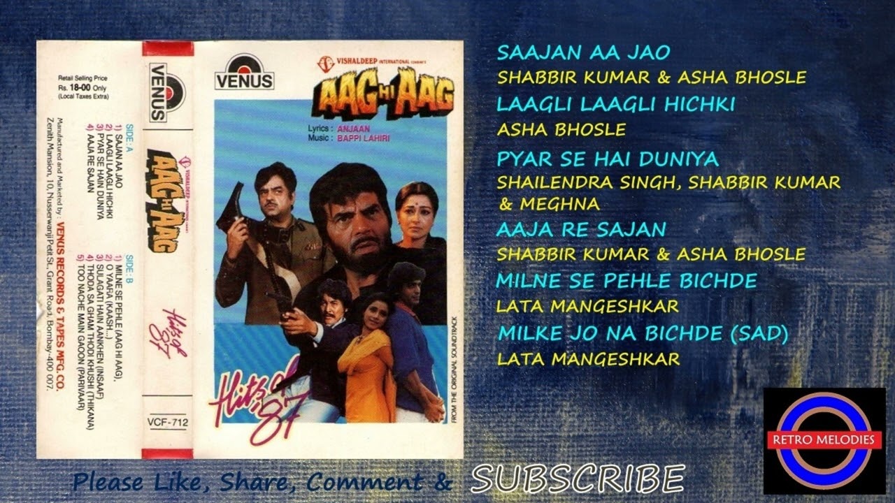 AAG HI AAG 1987 ALL SONGS