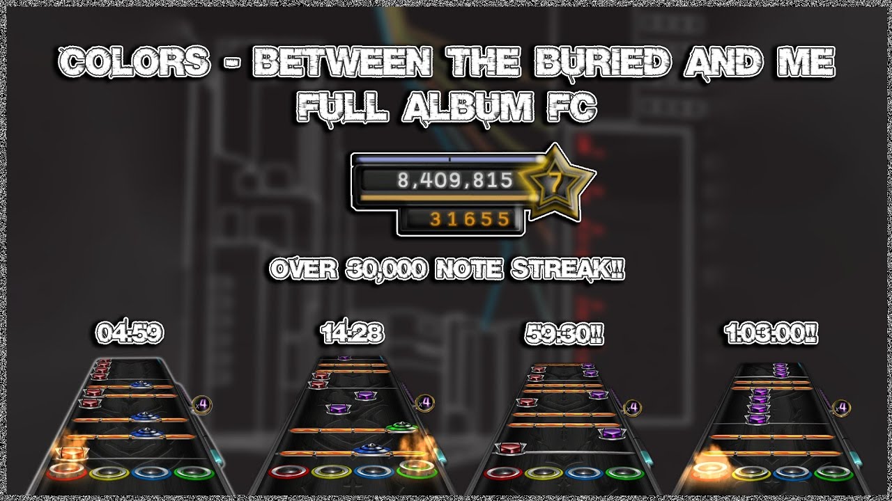 Colors by Between the Buried and Me Expert Pro Drums 100% FC