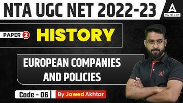 European Companies and Policies | UGC NET History Paper 2 | UGC NET Preparation