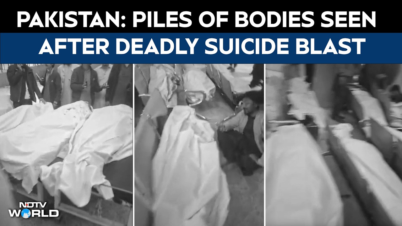 Islamabad Blast | Piles Of Bodies Seen Lying After Pakistan Suicide Blast; 69 Killed