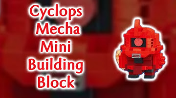 Cyclops Mecha Mini Building Block | W2304-12 mini bricks Toy #minibricks