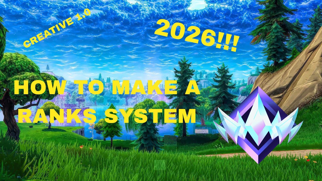 How To Make Ranks *2026* How to Make a RANK SYSTEM in Creative 1.0 - YouTube
