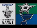 Tarasenko scores two goals as Blues take Game 1