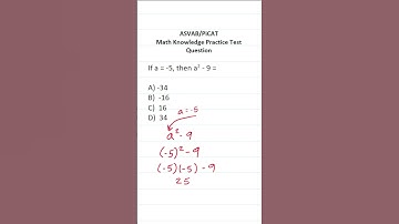 Evaluating Expressions: ASVAB/PiCAT Math Knowledge Practice Test Q #acetheasvab w/ #grammarhero