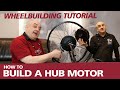 How to lace a hub motor at home like a pro the single cross build