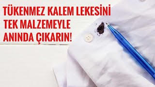 Gi̇ysi̇lerden Tükenmez Kalem Lekesi̇ En Kolay Nasil Çikar? How To Remove Ink Stain From Leather Sofa?