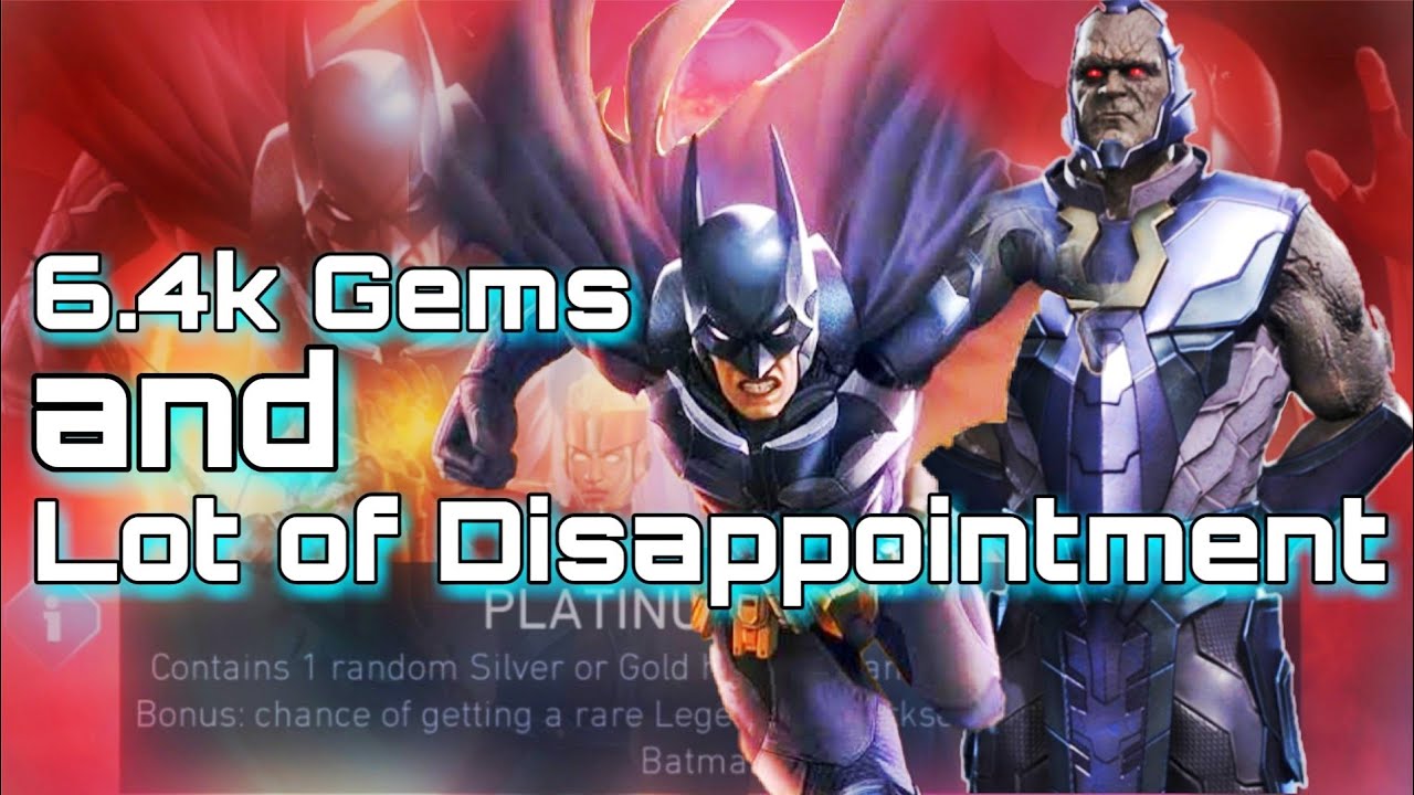 Platinum Chest Opening. Injustice 2. YouTube