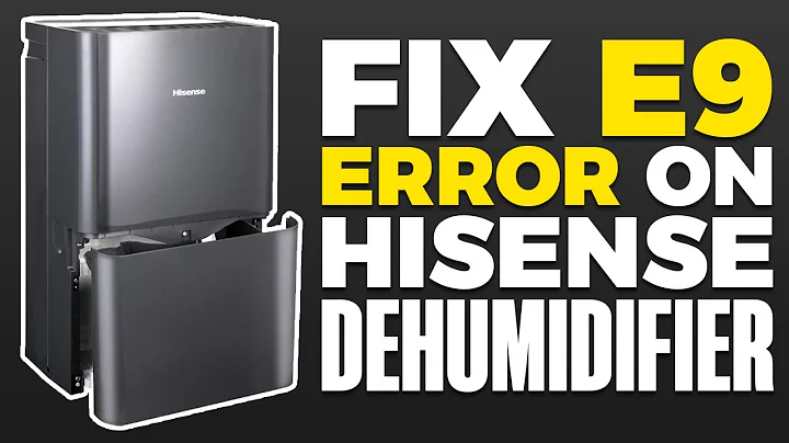 E9 Error On Hisense Dehumidifier (FIX)