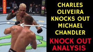 Charles Oliveira KNOCKS OUT Michael Chandler: KO Technique Analysis