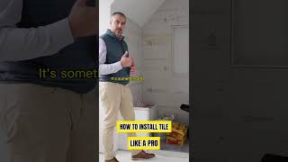 Architect Pro Tip on Tile Installation  #designtips #ProTip  #construction #tile