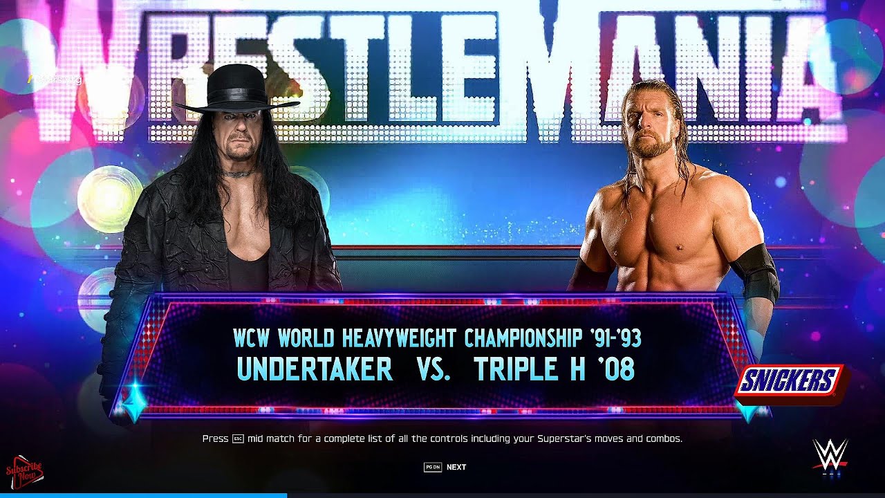 TRIPLE H VS. THE UNDERTAKER: THE ICONIC WRESTLEMANIA REMATCH! 💀👑🔥