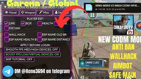 NEW UPDATE! | Call of Duty: Mobile MOD MENU 1.0.49 1.6.49 | 1.8.49 | 1.7.49 NO BAN VIP ANDROID/IOS