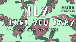 ILY (I love you baby) - Surf Mesa feat Emilee (Lyrics Video)