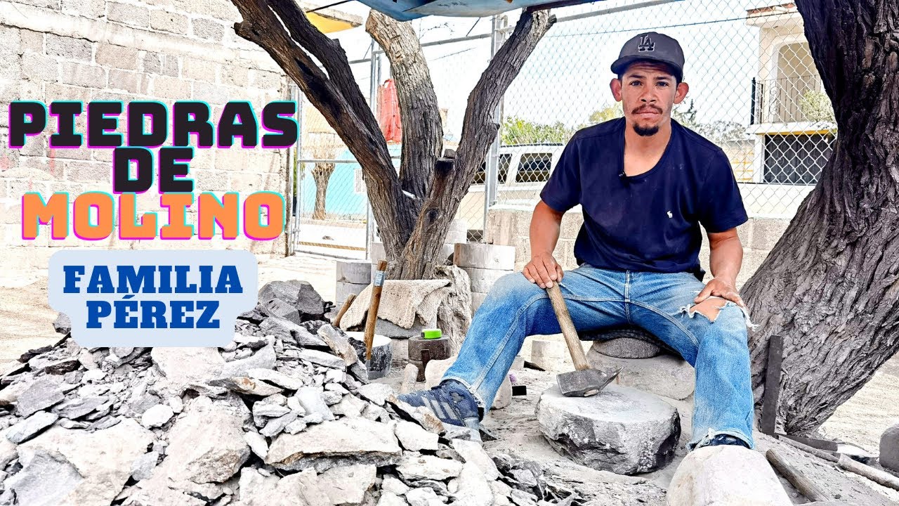 🔴Las PIEDRAS de MOLINO, un trabajo de la FAMILIA PÉREZ. #jerez #zacatecas #artesanal #artesania