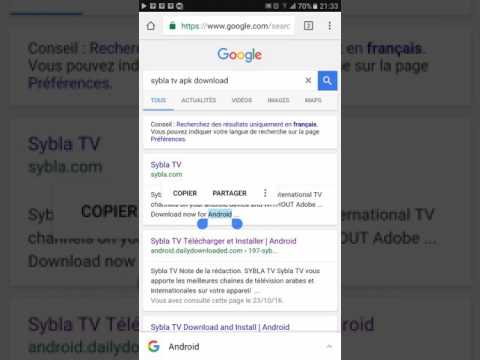 Comment telecharger sybla tv