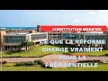 Présidentielle 2033 au Bénin : un avantage déjà inscrit dans la Constitution!! 