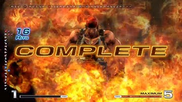 KOF XIV - Ralf Combo Challenges with input data