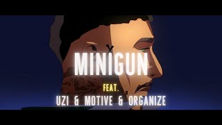 MOTIVE & UZI & ORGANIZE - 💉 MINIGUN 💉  | mixed by canforsell | Resimi