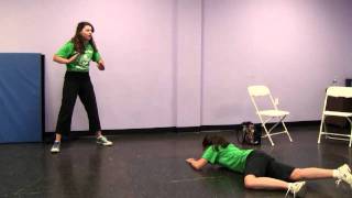 Rachel & Nikkis Stage Combat Performance