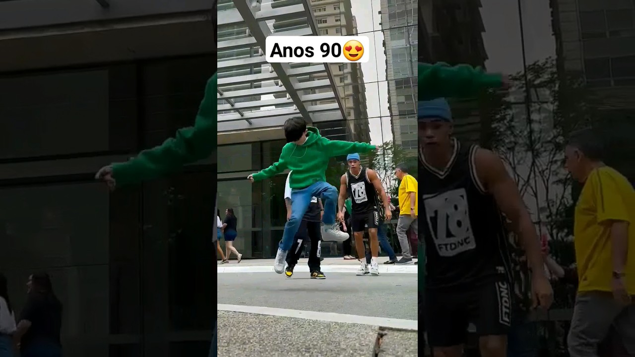 Anos 90!😍 #dance #freestep #shuffledance #anos90