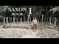 Building an anglosaxon pit house with hand tools  part i  medieval primitive bushcraft shelter