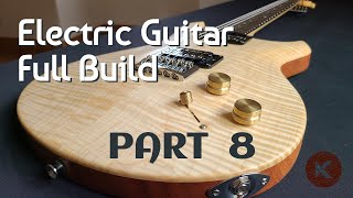 Part 8 - Control Cavity - Full Electric Guitar Build