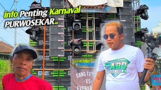  Urutan Barisan Sound  Fuso Karnaval Purwosekar Tajinan 2023